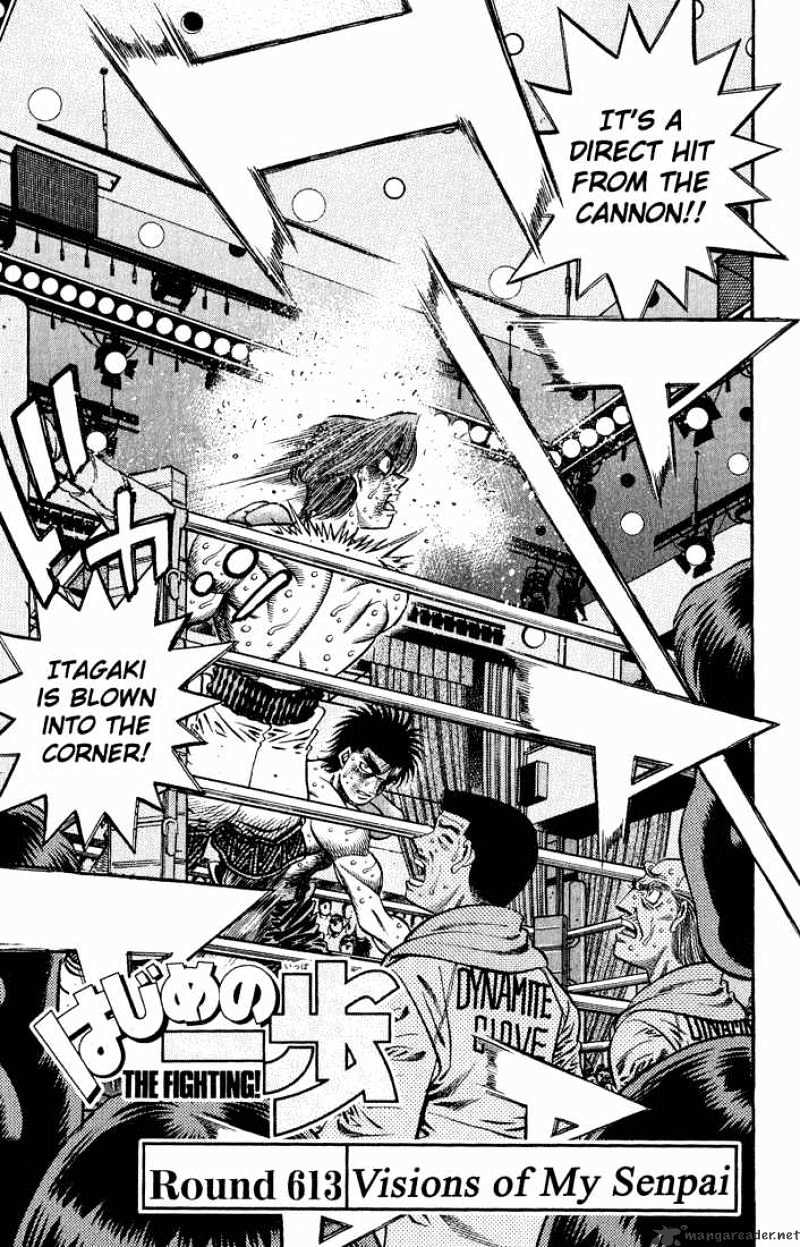 Hajime no Ippo: Fighting Spirit, Chapter 613 image 01